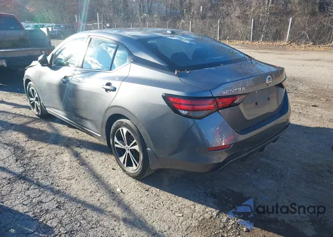 2022 Nissan Sentra Sv Xtronic Cvt from USA, damaged, VIN 3N1AB8CV3NY292473